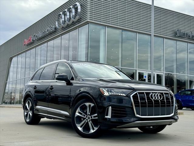 used 2023 Audi Q7 car, priced at $61,255