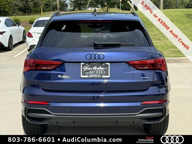 new 2024 Audi Q3 car, priced at $42,590