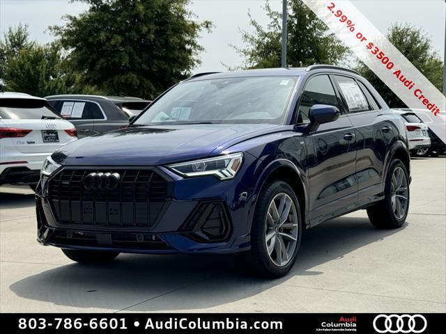 new 2024 Audi Q3 car, priced at $42,590