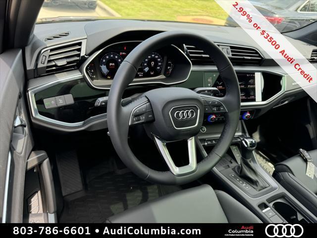 new 2024 Audi Q3 car, priced at $42,590