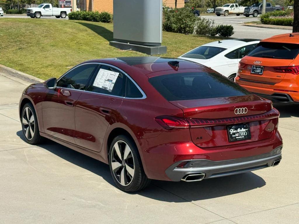new 2025 Audi A5 car, priced at $53,818