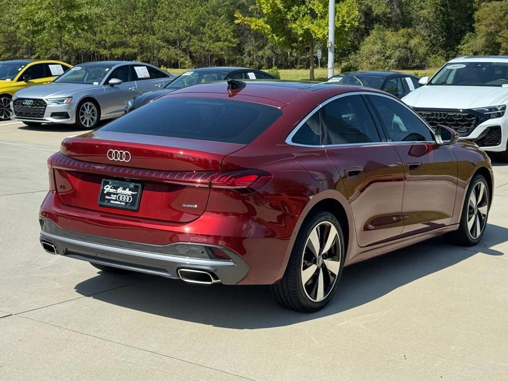 new 2025 Audi A5 car, priced at $53,818
