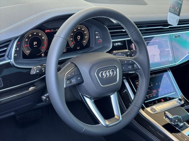 new 2025 Audi Q8 car, priced at $82,160