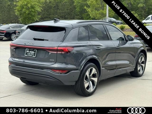 new 2025 Audi Q6 e-tron car, priced at $52,561
