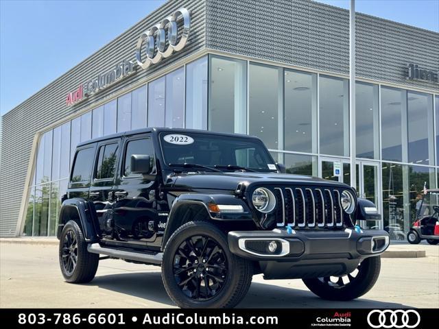 used 2022 Jeep Wrangler Unlimited 4xe car, priced at $36,995