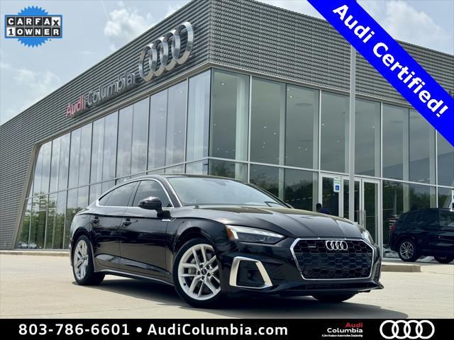 used 2024 Audi A5 Sportback car, priced at $45,537
