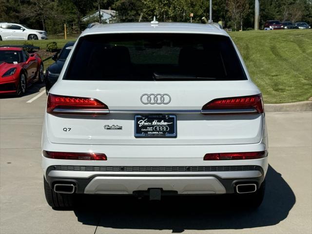 new 2025 Audi Q7 car, priced at $71,655