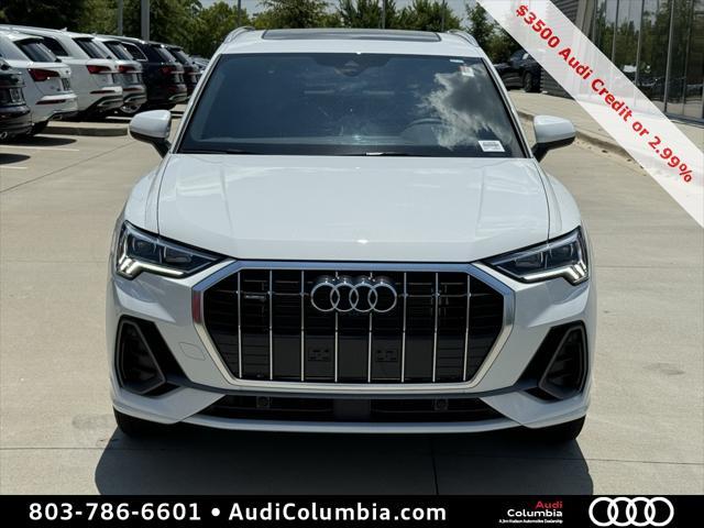 new 2024 Audi Q3 car, priced at $44,725