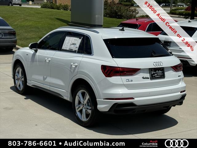 new 2024 Audi Q3 car, priced at $44,725