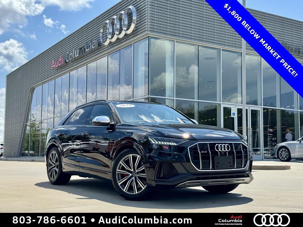 used 2023 Audi SQ8 car, priced at $78,499