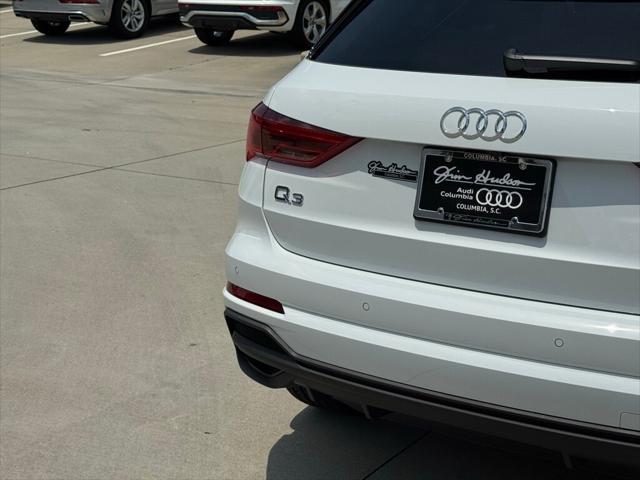 new 2025 Audi Q3 car, priced at $43,575