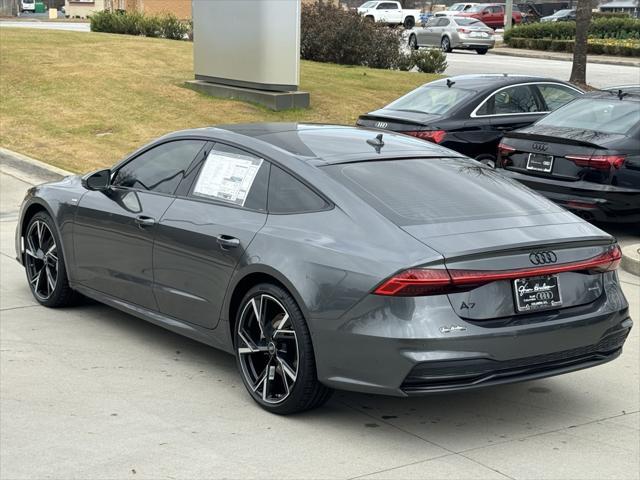 new 2025 Audi A7 car, priced at $90,035