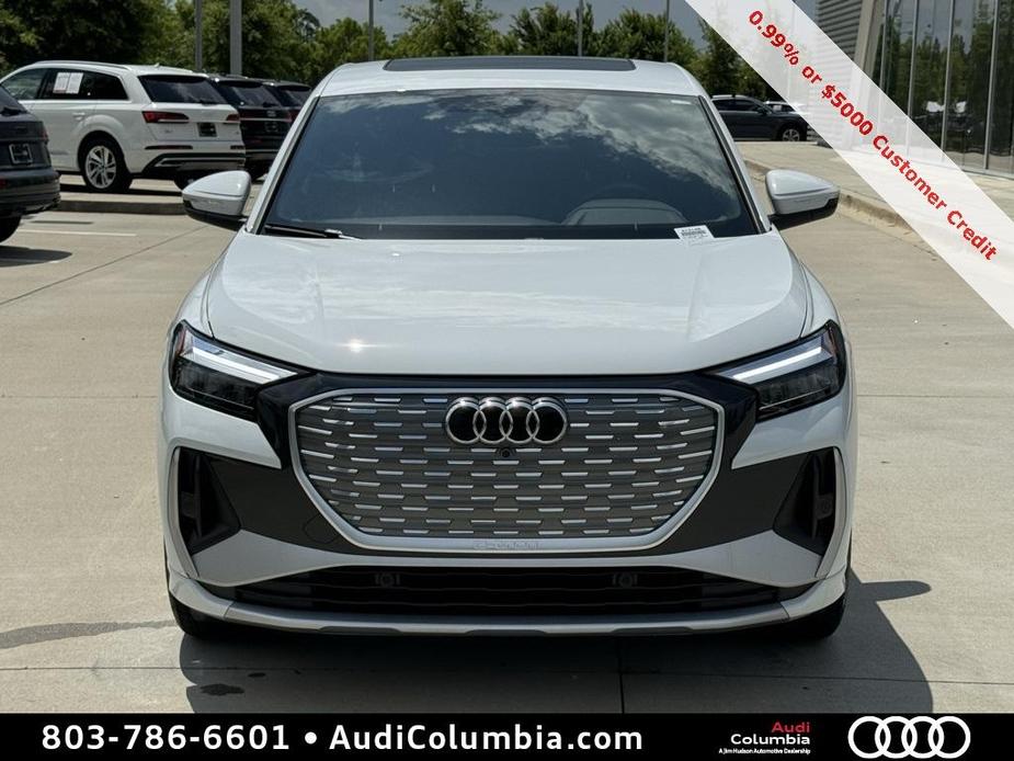 new 2024 Audi Q4 e-tron Sportback car, priced at $60,390