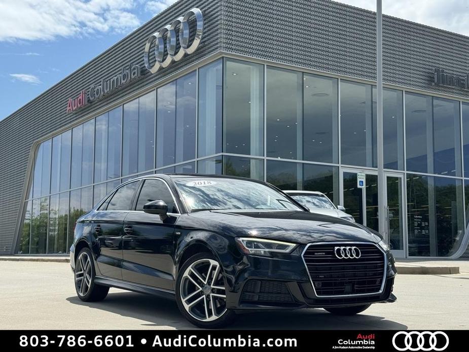 used 2018 Audi A3 car, priced at $17,225