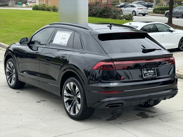 new 2025 Audi Q8 car, priced at $83,215