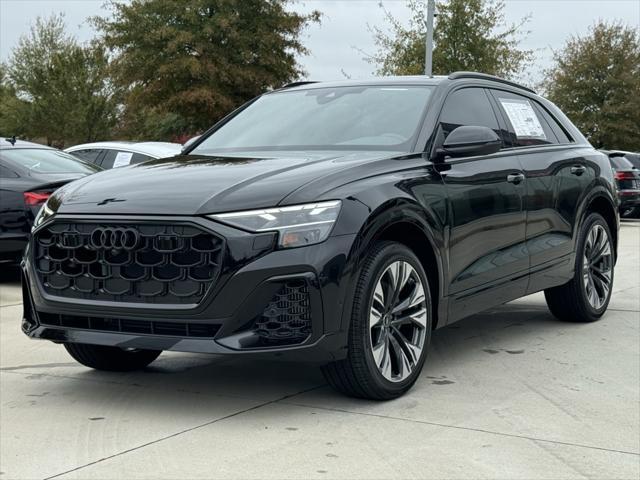 new 2025 Audi Q8 car, priced at $83,215