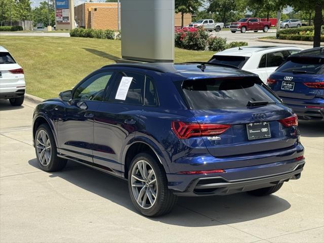 used 2025 Audi Q3 car, priced at $39,995