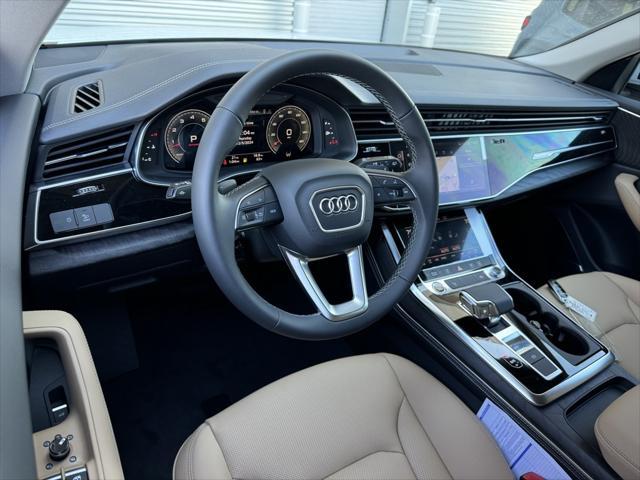 new 2025 Audi Q8 car, priced at $79,685