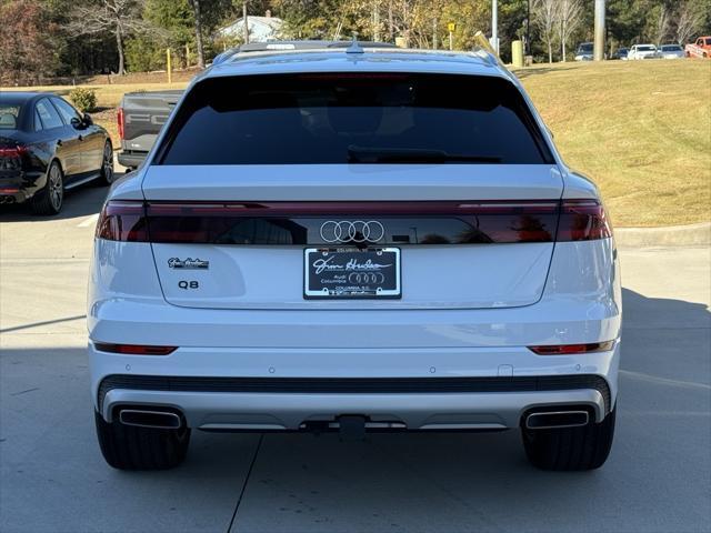 new 2025 Audi Q8 car, priced at $79,685