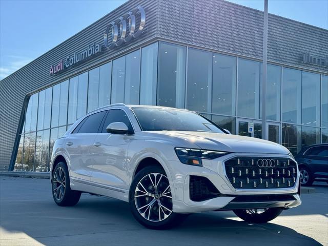 new 2025 Audi Q8 car, priced at $79,685