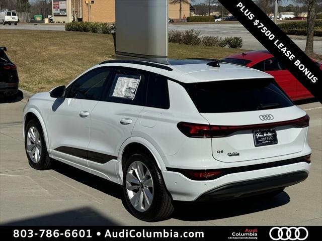 new 2025 Audi Q6 e-tron car, priced at $52,601