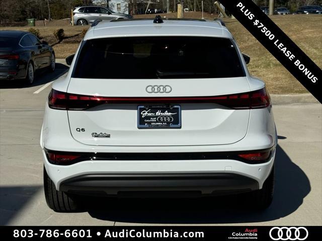 new 2025 Audi Q6 e-tron car, priced at $52,601