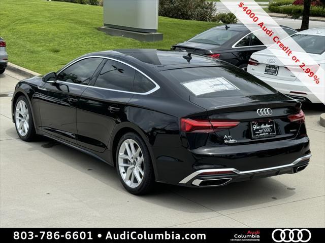 new 2024 Audi A5 car, priced at $50,805