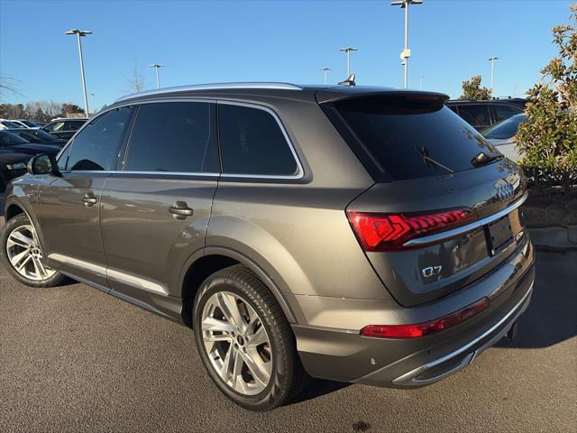 used 2021 Audi Q7 car, priced at $36,995