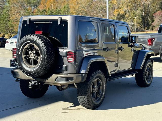 used 2016 Jeep Wrangler Unlimited car, priced at $25,995