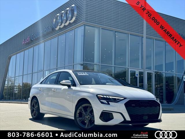 used 2024 Audi A3 car, priced at $35,998