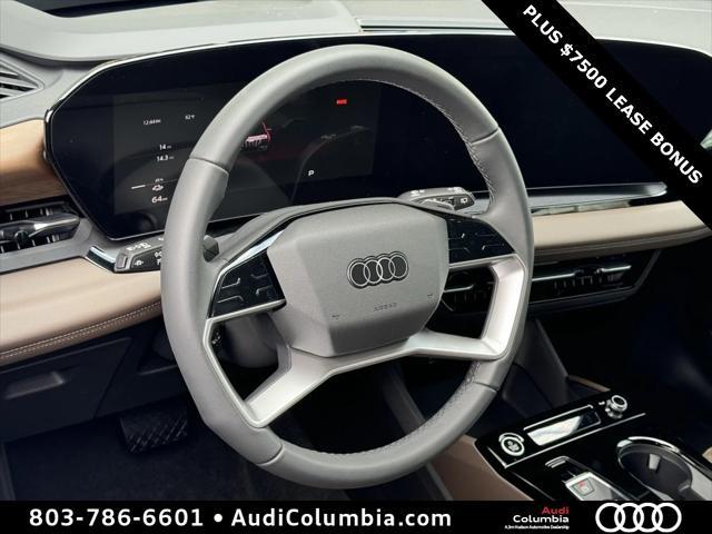 new 2025 Audi Q6 e-tron car, priced at $59,401