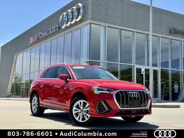 used 2024 Audi Q3 car, priced at $32,995