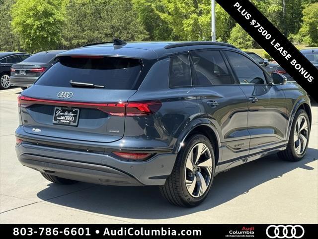 new 2025 Audi Q6 e-tron car, priced at $66,054