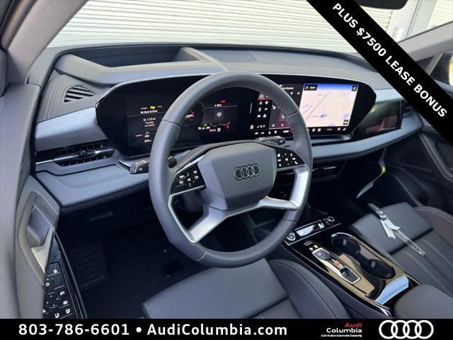 new 2025 Audi Q6 e-tron car, priced at $66,054