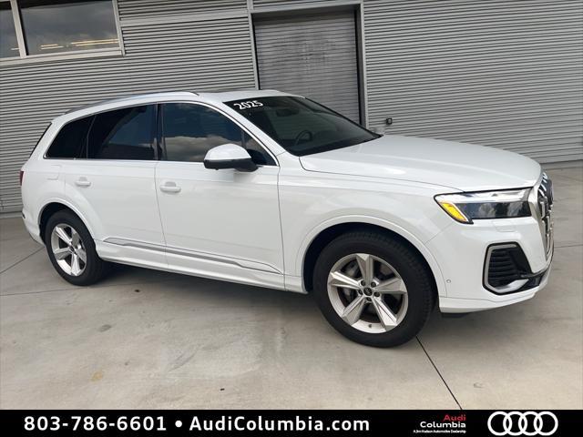 used 2025 Audi Q7 car, priced at $58,995