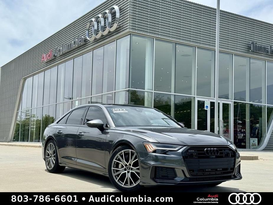 used 2022 Audi A6 car, priced at $53,998