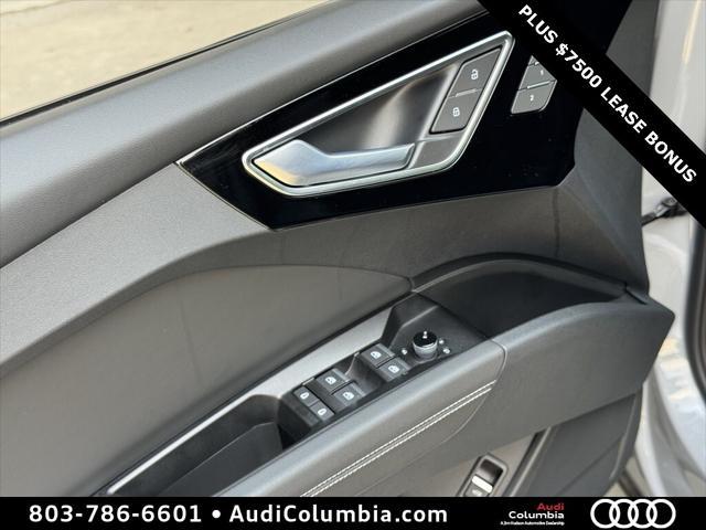 new 2025 Audi Q4 e-tron car, priced at $47,622