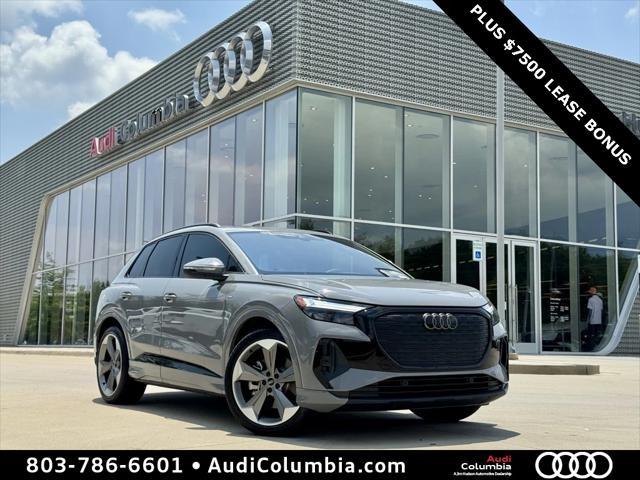 new 2025 Audi Q4 e-tron car, priced at $47,622