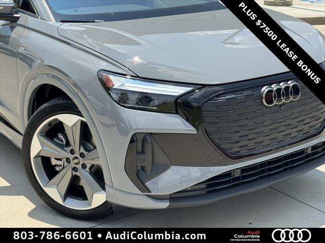 new 2025 Audi Q4 e-tron car, priced at $47,622