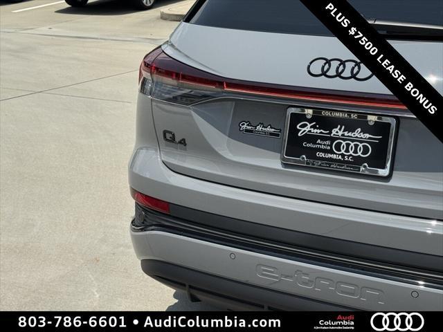new 2025 Audi Q4 e-tron car, priced at $47,622