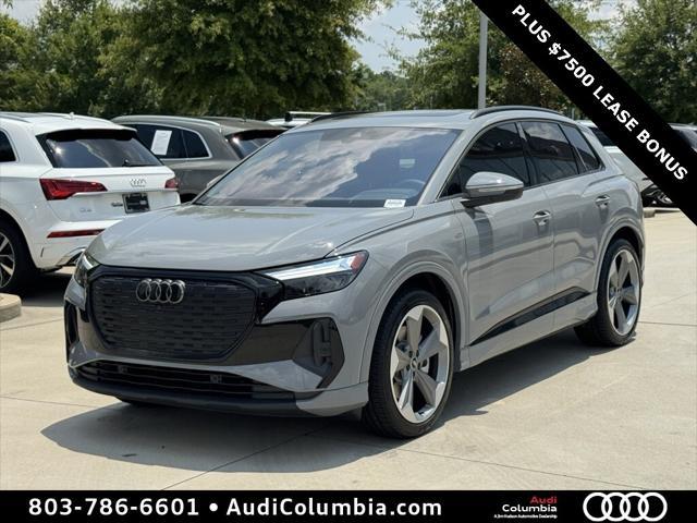 new 2025 Audi Q4 e-tron car, priced at $47,622