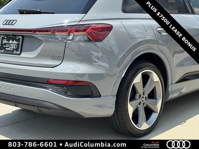 new 2025 Audi Q4 e-tron car, priced at $47,622