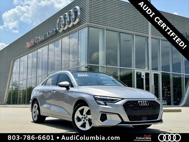 used 2024 Audi A3 car, priced at $33,984