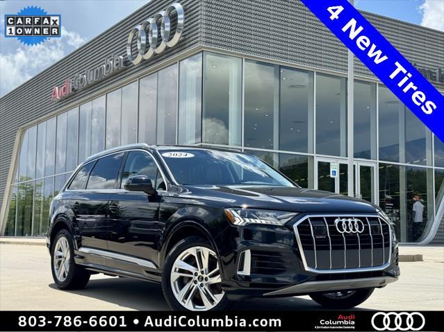 used 2024 Audi Q7 car, priced at $51,406