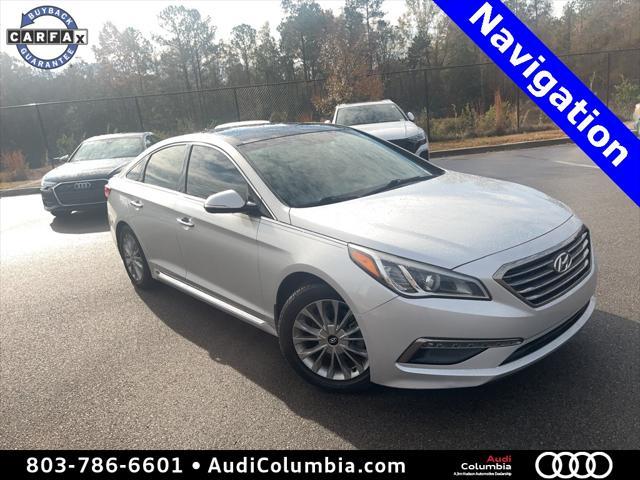 used 2015 Hyundai Sonata car, priced at $11,995