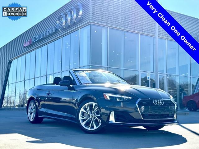 used 2021 Audi A5 car, priced at $35,995