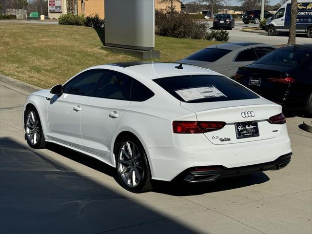 new 2025 Audi A5 Sportback car, priced at $50,480