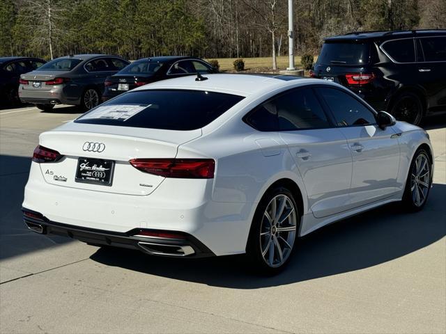 new 2025 Audi A5 Sportback car, priced at $50,480