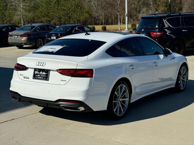 new 2025 Audi A5 Sportback car, priced at $48,980