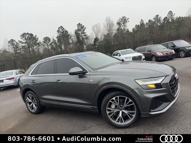 used 2021 Audi Q8 car, priced at $44,995